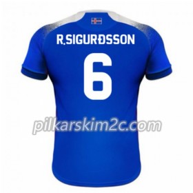 Koszulka Islandia R.Sigurdsson 6 Główna Mistrzostwa Świata 2018 - Koszulki Piłkarskie